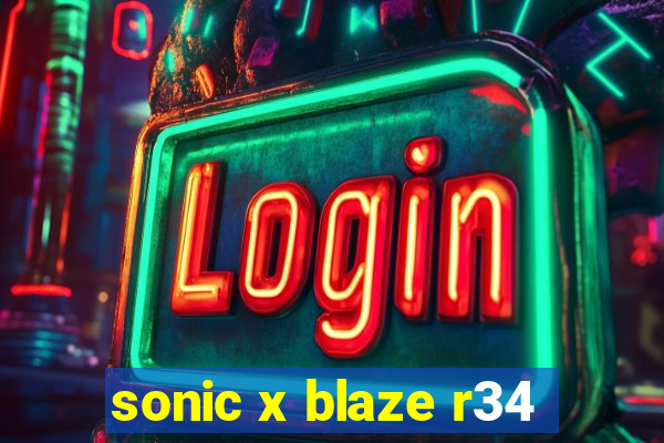 sonic x blaze r34